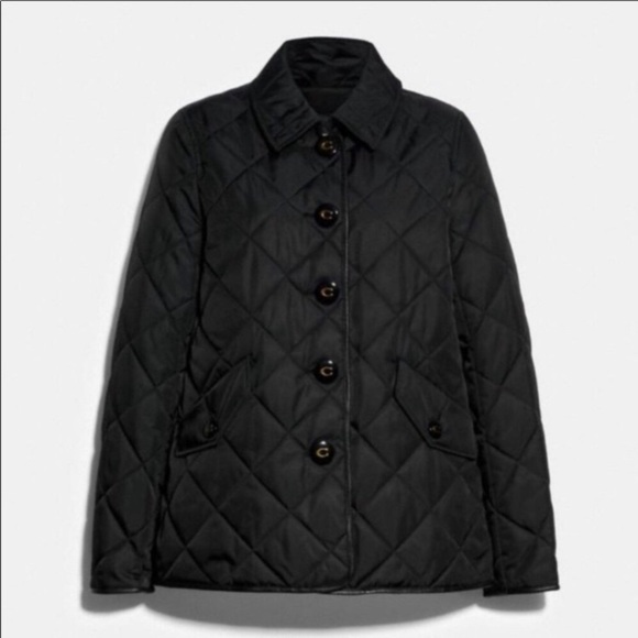 Coach BlackCoat Size XS NWT